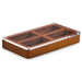 Exquisite Wood Jewelry Tray with Magnetic Acrylic Cover