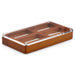 Exquisite Wood Jewelry Tray with Magnetic Acrylic Cover