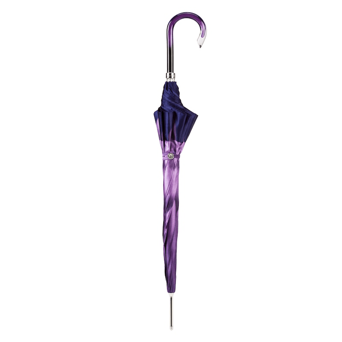 Handcrafted Elegant Unique Purple Dahlia Canopy Umbrella for Women