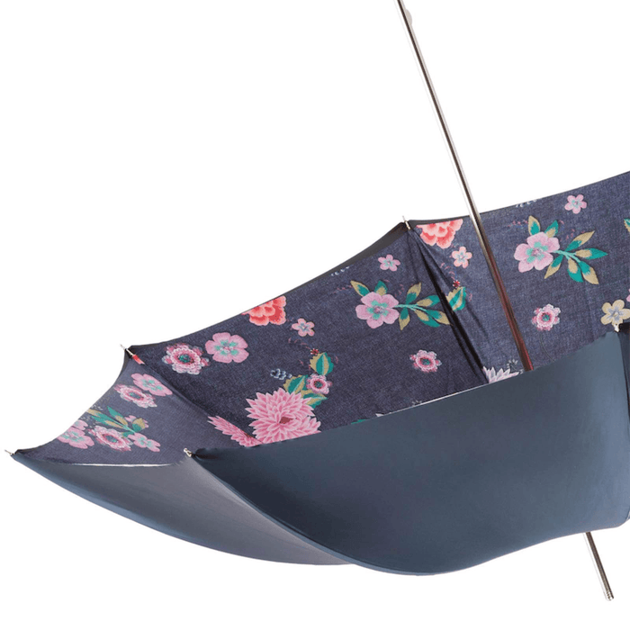 Exclusive Unique Design Jeans and Flowers Print Umbrella for Women