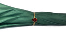 Fanciful Green Umbrella with Roses for Women