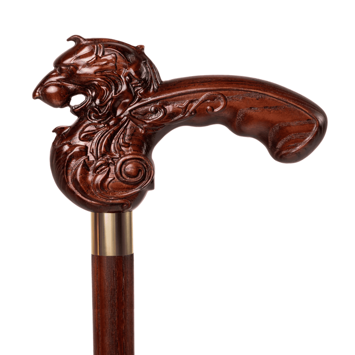 Fancy Lion Head Canes for Men, Fashionable Cane