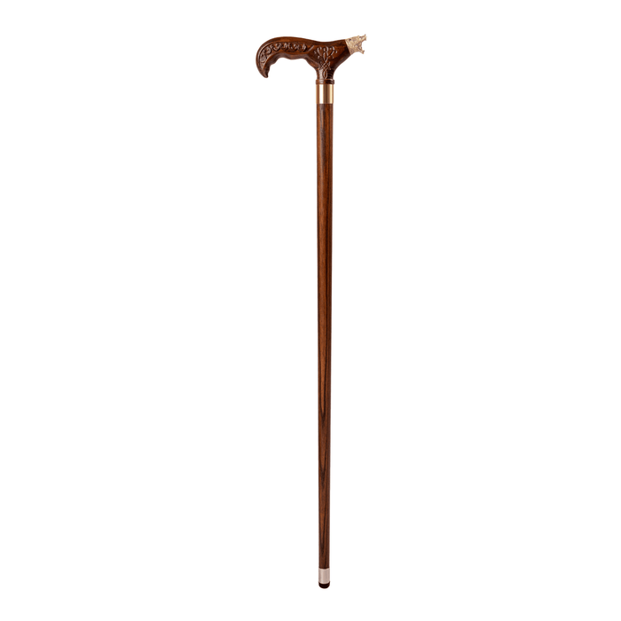 Fancy Wooden Walking Cane Bear - Accessory for Men