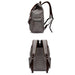 Canvas Leather Cover Backpack