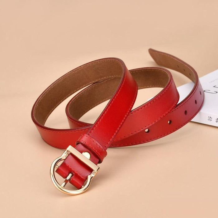 Fashion Dress Leather Belt For Women, Duva Model