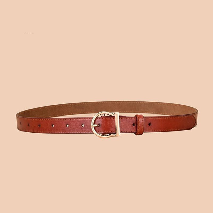 Fashion Dress Leather Belt For Women, Duva Model