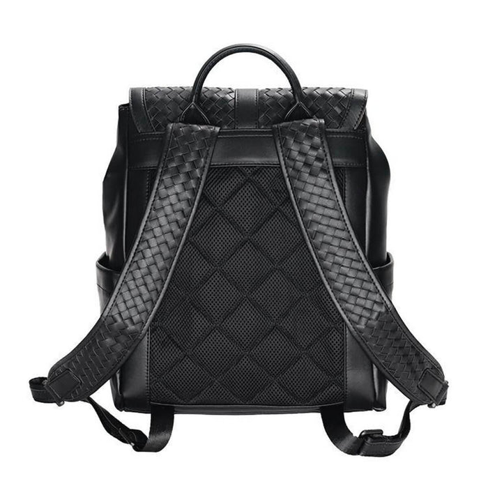 Fashion Genuine Leather Luxury Business Backpack