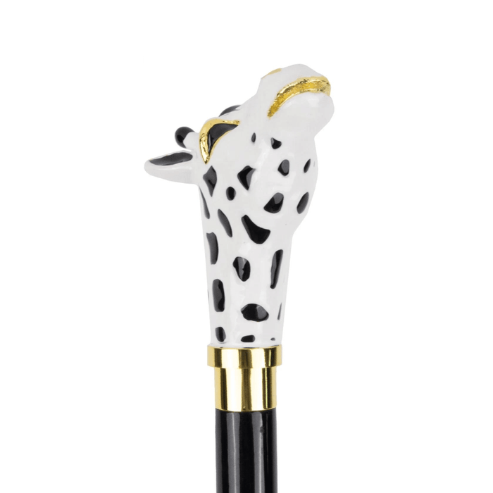 Fashion Giraffe Ceramic Head Walking Stick For Women