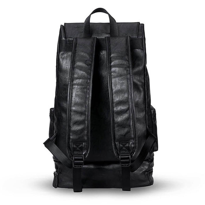 Fashion Leather Casual High Capacity Travel Backpack