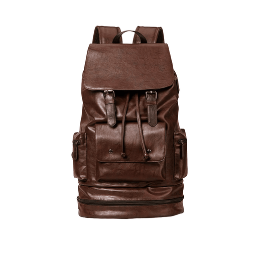 Fashion Leather Casual High Capacity Travel Backpack