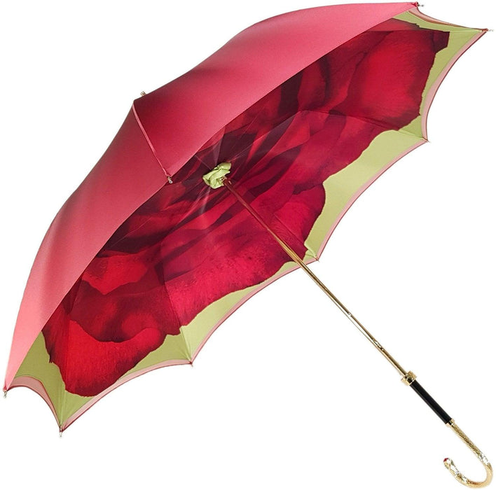 Fashionable Beautiful Umbrella With Rose Design