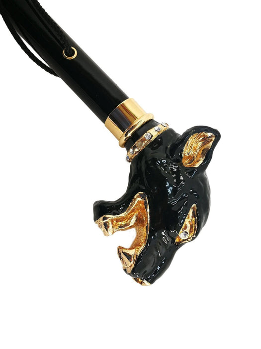 Fashionable Enamelled Dog Handle Shoehorn