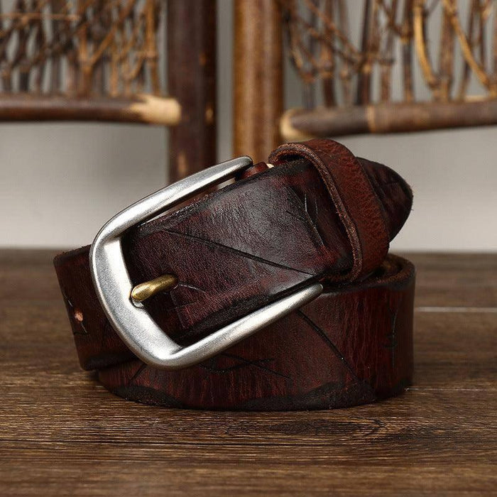 Fashionable Leather Belt For Men, Neha Model