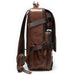 Fashionable Men's Leather Backpack for EDC