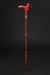 Fashionable Red Cardinal Bird Cane, Custom Made Walking Sticks