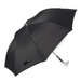 Fashionable Silver Dog Handle Folding Black Umbrella