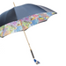 Unique Design Nemo Handle Blue Double Cloth Umbrella