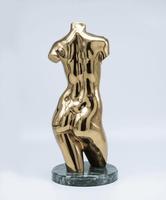 Female Torso Original Sculpture, Bronze