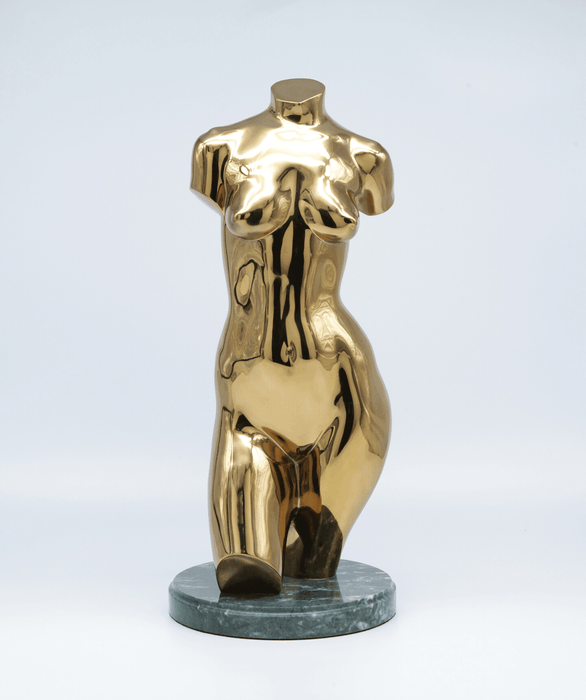 Female Torso Original Sculpture, Bronze