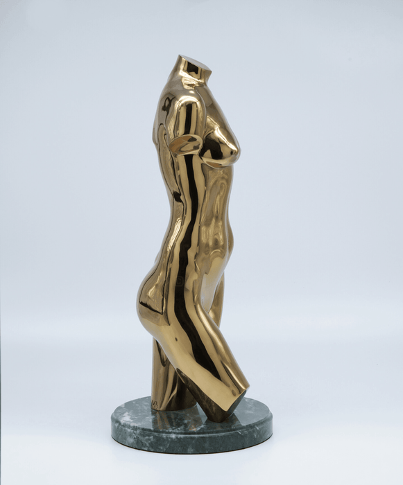 Female Torso Original Sculpture, Bronze