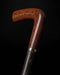 Padauk Exotic Wood Exclusive Walking Cane Wood Detail