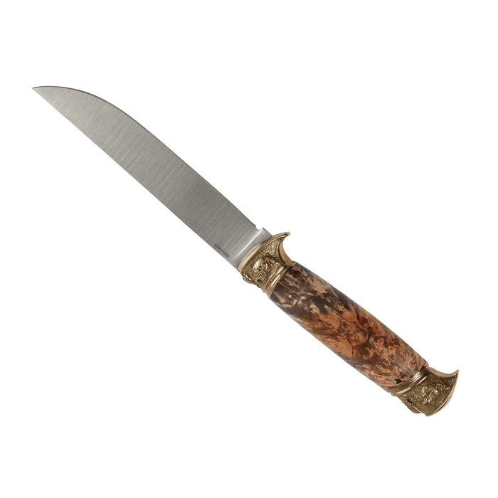 Fisherman Outdoor Steel Knife with Maple Sapwood Handle