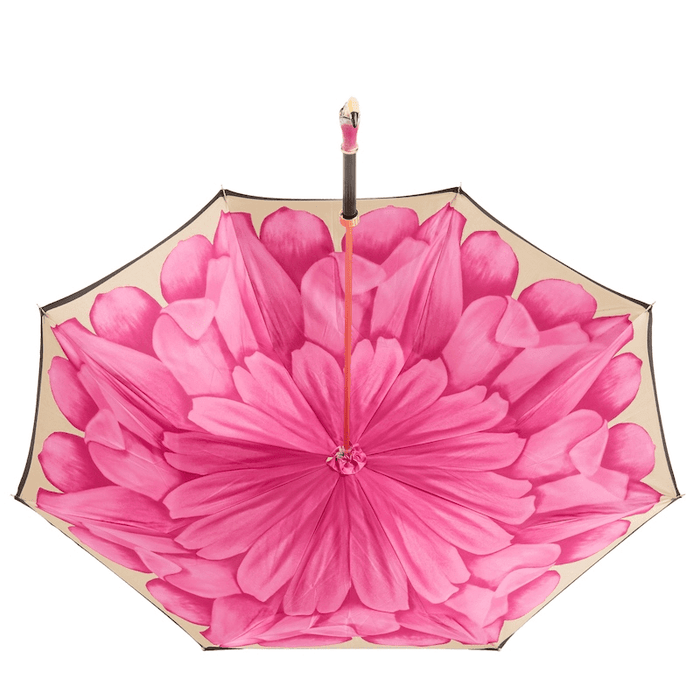 Flamingo Pink Print Luxury Umbrella for Women