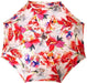 Floral Patterned Parasol - Stylish Sun Umbrella with Beautiful Flowers