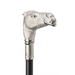 Folding Silver Camel Head Gentleman Knob Walking Cane