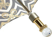 Folding Umbrella with Swarovski Crystal Handle