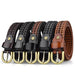 Formal Braided Leather Belt For Women, Marika Model