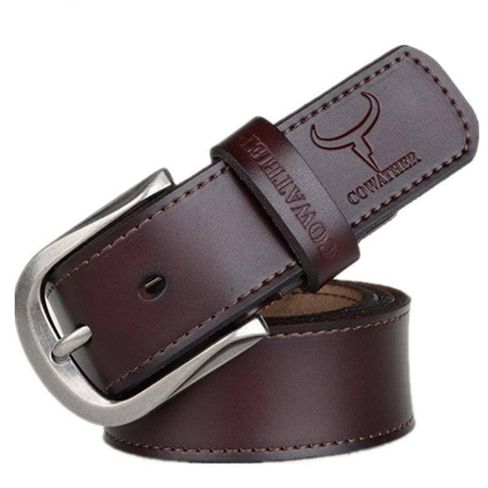 Formal Casual Leather Belt For Men, Teimuraz Model