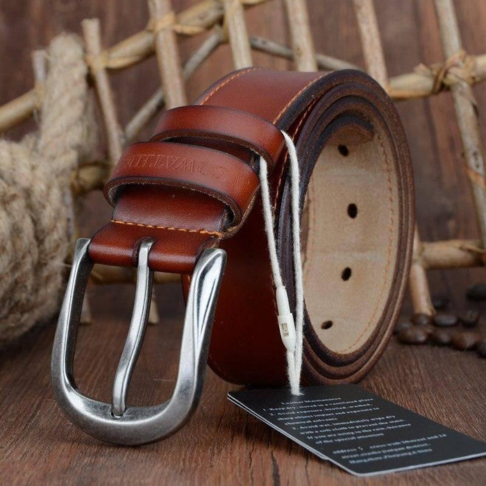 Formal Casual Leather Belt For Men, Teimuraz Model