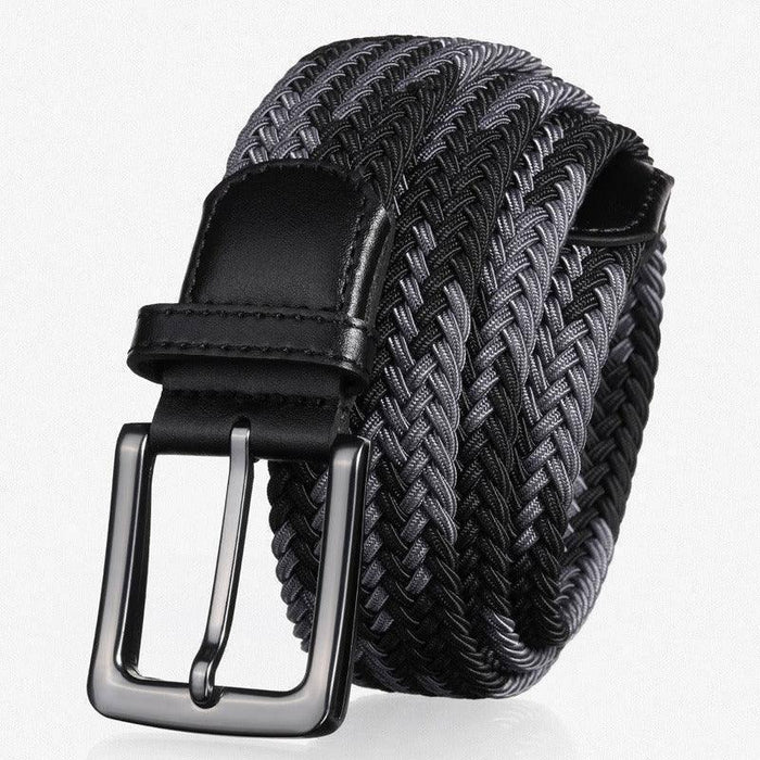 Formal Elastic Braided Belt For Men, Darius Model