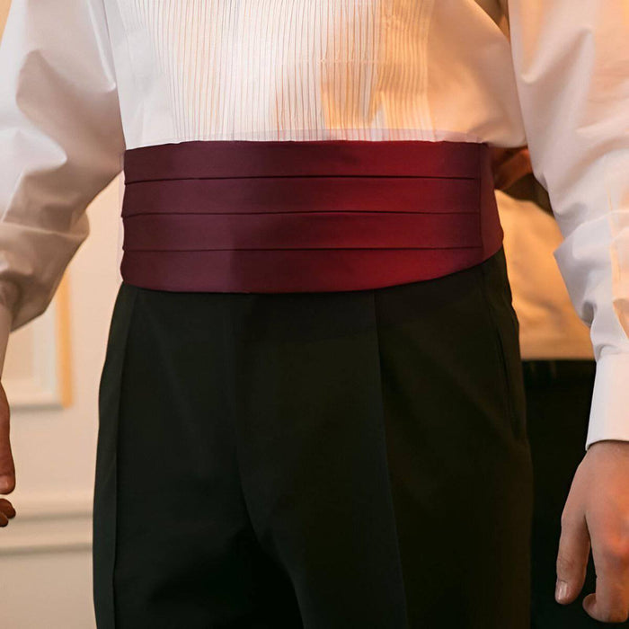 Formal Silk Cummerbund For Men, Charles Model