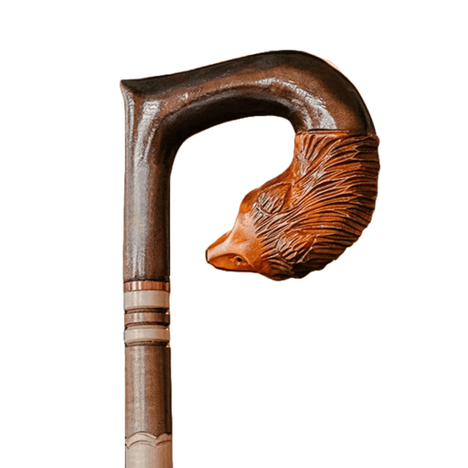 Fox Walking Stick for women Hand Carved - Handmade