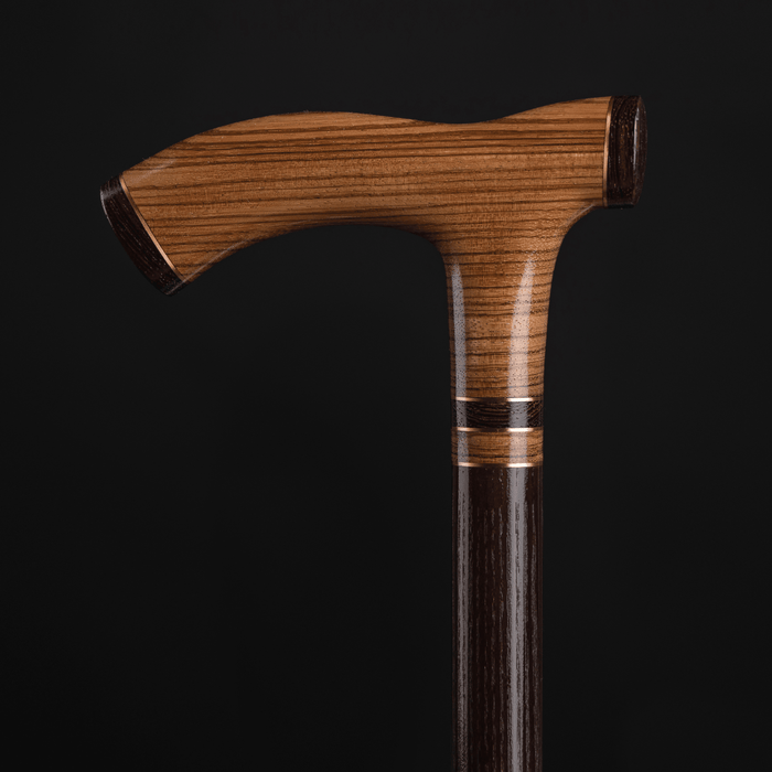 Fritz Style Handle Walking Cane Classy Hardwood Stick