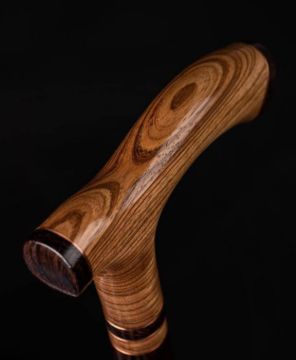 Fritz Style Handle Walking Cane Classy Hardwood Stick