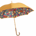 Fruit Print Bamboo Handle High-Quality Umbrella