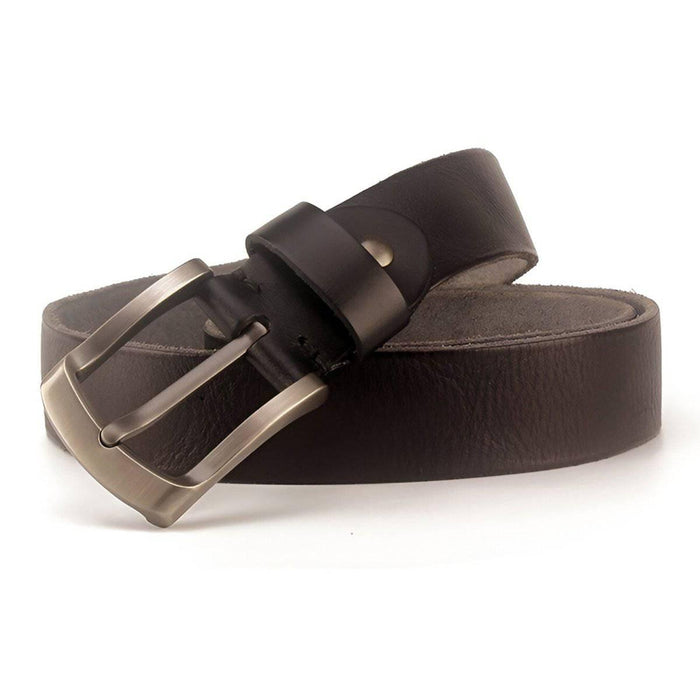 Full Grain Leather Belt, Supple And Comfortable, For Men, Orazio Model