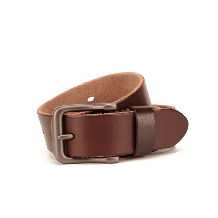 Full Grain Leather Belt, Supple And Comfortable, For Men, Tesauro Model