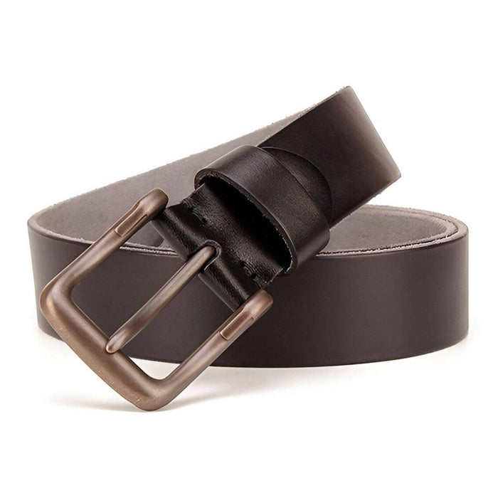 Full Grain Leather Belt, Supple And Comfortable, For Men, Tesauro Model