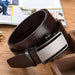 Full Grain Leather Suit Belt For Men, Casual Comfort