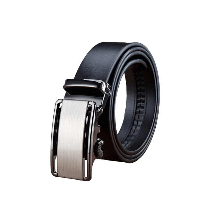 Full Grain Leather Suit Belt For Men, Casual Comfort