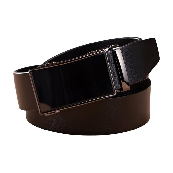 Full Grain Leather Suit Belt For Men, Mauro Model