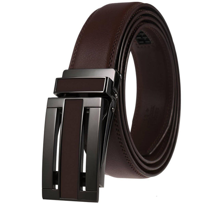 Full Grain Leather Suit Belt For Men, Paulin Model