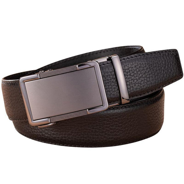 Full Grain Leather Suit Belt, For Men, Valentino Model