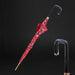 Funky Red Cheetah Print Umbrella Fashionable