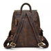 Genuine Leather Backpack for Men, Vintage Style