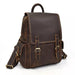 Genuine Leather Backpack for Men, Vintage Style
